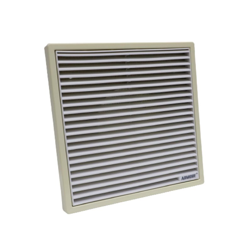 APG150 6 INCHES PVC PLASTIC GRILL SQUARE