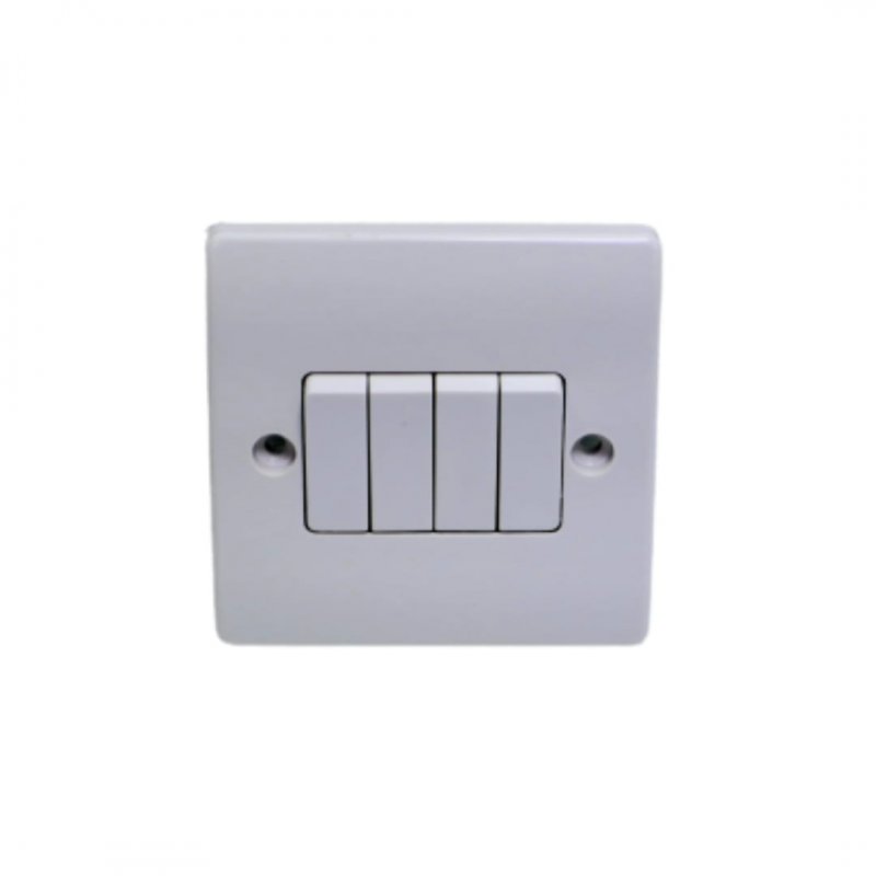 VK0313 - 4 Gang 3x3 Switch Socket