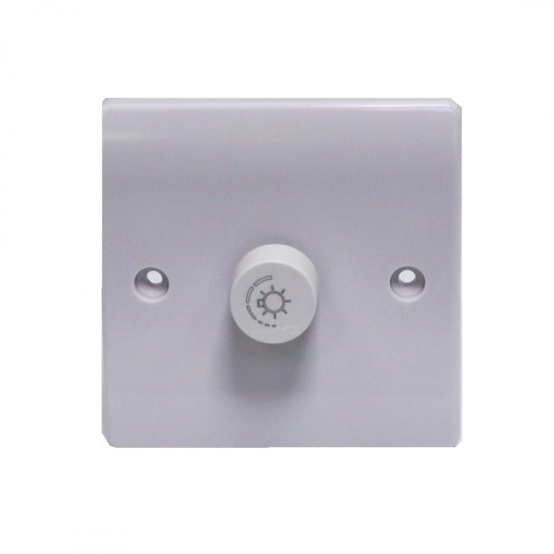 1X250DMW - 1 GANG 250W FAN DIMMER WHITE