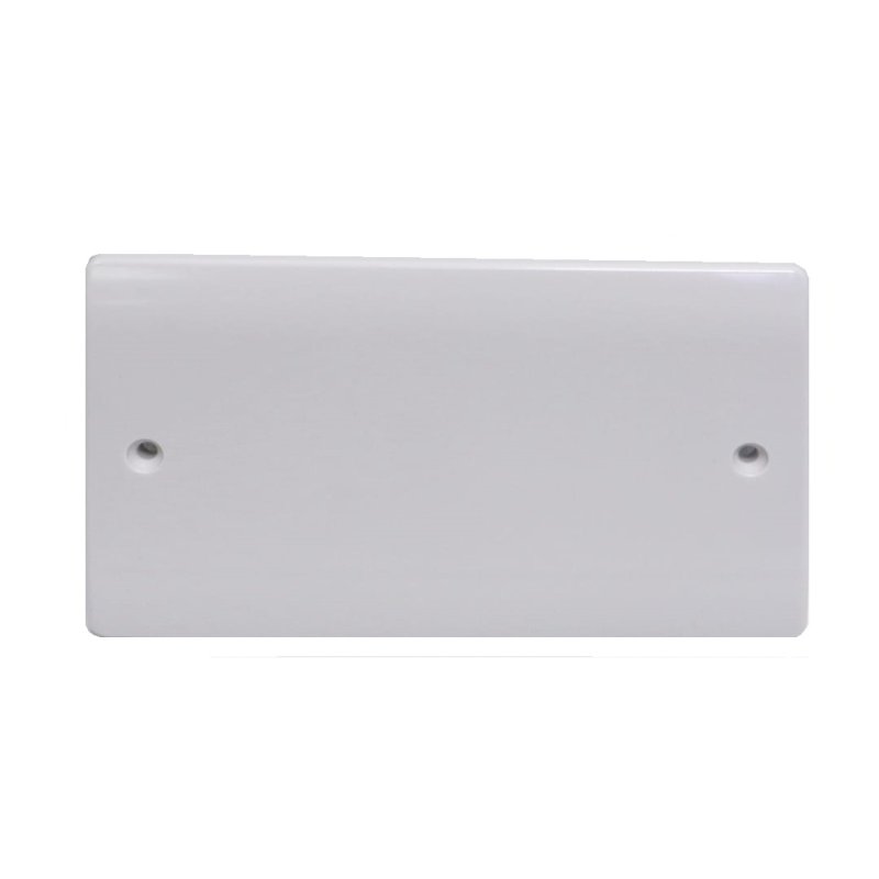 VZ0002 - 2GANG BLANK PLATE (3X6) WHITE