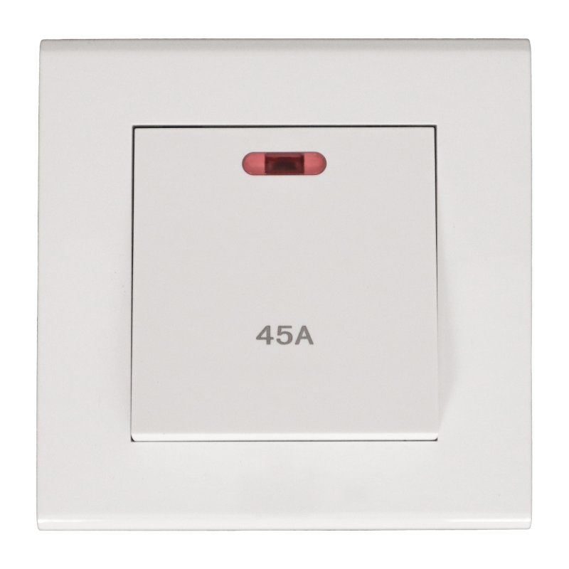 APW327- 45A DP SWITCH PREMIER PLUS WHITE ADMORE