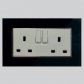 G-406-MS - 13A  2GANG  SWITCH SOCKET 