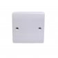 VZ0001 1GANG BLANK PLATE (3X3) WHITE