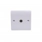 VZ0032 TV SOCKET WHITE