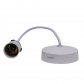 NV702 - CEILING ROSE WITH E27 PENTEDENT HOLDER AND 9'' WIRE