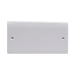 VZ0002 - 2GANG BLANK PLATE (3X6) WHITE