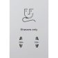 SHAVER SOCKET PC WHITE 