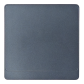 1 Gang Blank Plate (3x3) PC Grey