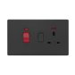 SB331 - COOKER UNIT SOFT TOUCH BLACK ADMORE