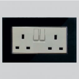 G-406-MS - 13A  2GANG  SWITCH SOCKET 