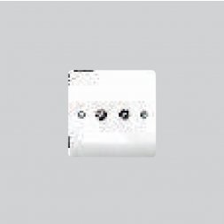 VZ0068 SATELLITE+TV SOCKET WHITE