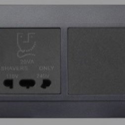 DS-058-P - SHAVER SOCKET + 13A SWITCH SOCKET  