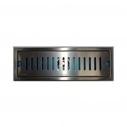 SL-01 LINEAR FLOOR DRAIN 10X30cm SS CHROME