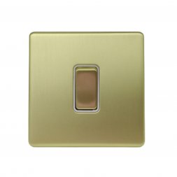 A302 - 1GANG 2WAY SWITCH GOLD