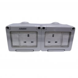 WP406 13A 2GANG SWITCH SOCKET WP