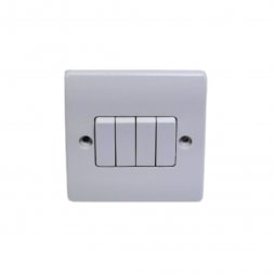 VK0313 - 4 Gang 3x3 Switch Socket