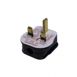 NV258B 13A FUSED TOP PLUG (BLACK)