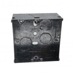 AB332 - 3X3 GI Box (20mm+25mm Knock outs) W/earthing terminal