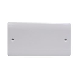 VZ0002 - 2GANG BLANK PLATE (3X6) WHITE