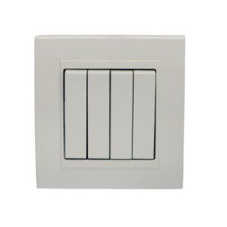 W-007 - 4 Gang 1 Way Switch