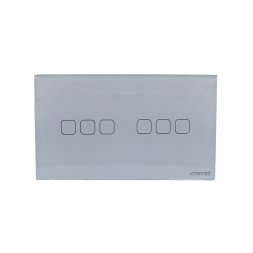 SSW-006W - 6 GANG WIFI TOUCH SWITCH WHITE